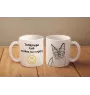 Tonkinese Cat - cat mug, cheerful mug for a dog lover, personalized gift from the Art-Dog brand