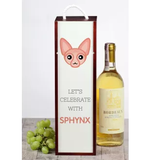 Sfinks pudło na wino z kotem Art-Dog