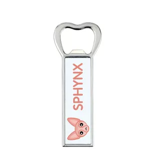 Sphynx - bottle opener with the graphics and logo of the Art-Dog brand