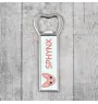 Sphynx - bottle opener with the graphics and logo of the Art-Dog brand
