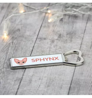 Sphynx - bottle opener with the graphics and logo of the Art-Dog brand