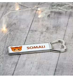 Somali - Flaschenöffner mit Grafik und Logo der Marke Art-Dog