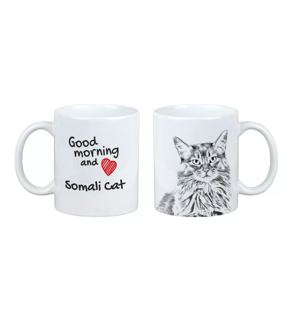 Somali - Tasse mit Katze, personalisierte Tasse mit Druck, klassisches Geschenk für jede Marke Art-Dog
