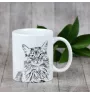 Somali - tasse avec un chat, tasse personnalisée avec impression, cadeau classique pour tous de la marque Art-Dog