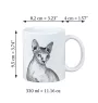 Sphynx - cup with a cat, cup with a photo, personalized gift from the Art-Dog brand