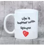 Sphynx - Tasse mit Katze, Tasse mit Bild, personalisiertes Geschenk der Marke Art-Dog