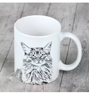 Somali - Tasse mit Katze, Tasse mit Bild, personalisiertes Geschenk der Marke Art-Dog