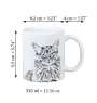 Somali - cat mug, cheerful mug for a dog lover, personalized gift from the Art-Dog brand