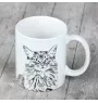 Somali - tasse avec un chat, une tasse joyeuse pour les amoureux des chiens, un cadeau personnalisé de la marque Art-Dog