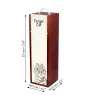 Toyger Cat - wine box with a cat, alcohol box with graphics, personalized gift box from the Art-Dog brand