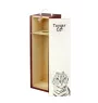 Toyger Cat - wine box with a cat, alcohol box with graphics, personalized gift box from the Art-Dog brand