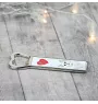Turkish Van Cat - bottle opener with a cat, personalized fridge opener, unique gift for men by Art-Dog brand