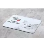Chat Angora Turc - tapis de souris imprimé, tapis de souris personnalisé avec un chat, un gadget unique pour un employé de bureau de la marque Art-Dog