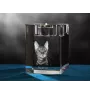 Kot toyger świecznik kryształowy z kotem Art-Dog