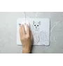 Türkisch Van Katze - Mauspad mit Druck, personalisiertes Mauspad mit Katze, einzigartiges Gadget für Büroangestellte von Art-Dog.