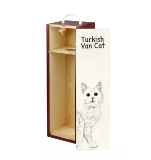 Turecki van pudełko na wino z kotem Art-Dog
