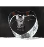 Kot toyger serce kryształowe z kotem Art-Dog