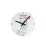 Turkish Van Cat - wall clock with a cat, shelf clock with a print, personalized home decoration from the Art-Dog brand