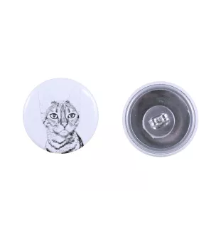 Toyger Cat - earrings with a beloved cat, own photo, perfect gadget for cat lovers from the Art.-Dog brand.