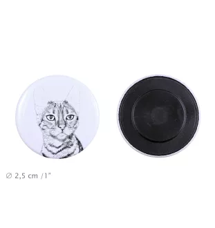 Toyger Cat - collection of unique magnets, own photo, Art-Dog brand