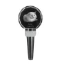 Chat Angora Turc - Bouchon de bouteille en cristal avec chat, bouchon de vin unique avec photo, cadeau personnalisé pour sommelier par la marque Art-Dog