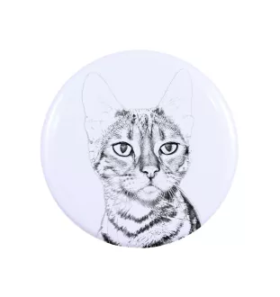 Toyger Katze - Sammlung von einzigartigen Magneten, eigenes Foto, Marke Art-Dog