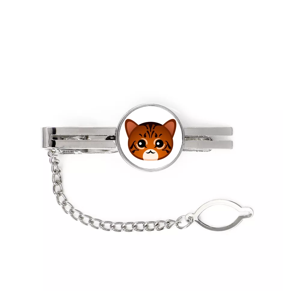 Toyger - eleganter Metallschlüsselanhänger von Art-Dog als Geschenk
