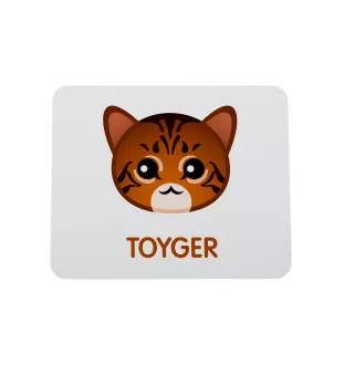 Kot toyger podkładka z kotem Art-Dog