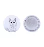 Chat turc de Van - un accessoire de sac à dos, un badge personnalisé, l'accessoire parfait pour les amoureux des animaux de la marque Art-Dog