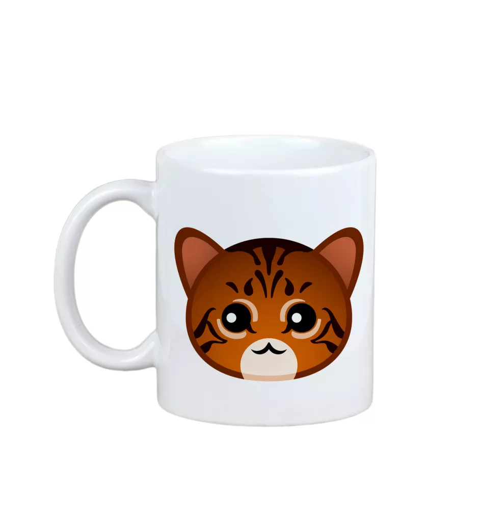 Kot toyger kubek z kotem Art-Dog