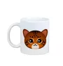 Chat Toyger - tasse avec graphisme et logo de la marque Art-Dog