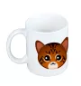 Chat Toyger - tasse avec graphisme et logo de la marque Art-Dog