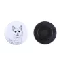 Turkish Van Cat - collection of unique magnets, own photo, Art-Dog brand
