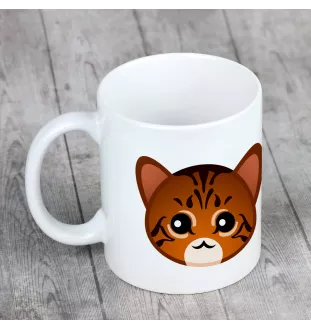 Kot toyger kubek z kotem Art-Dog