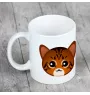 Toyger Katze - Tasse mit Grafik und Aufschrift der Marke Art-Dog