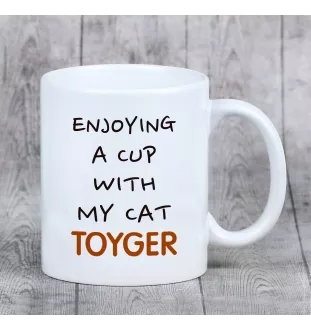 Chat Toyger - tasse avec graphisme et logo de la marque Art-Dog