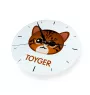 Kot toyger zegar z kotem Art-Dog
