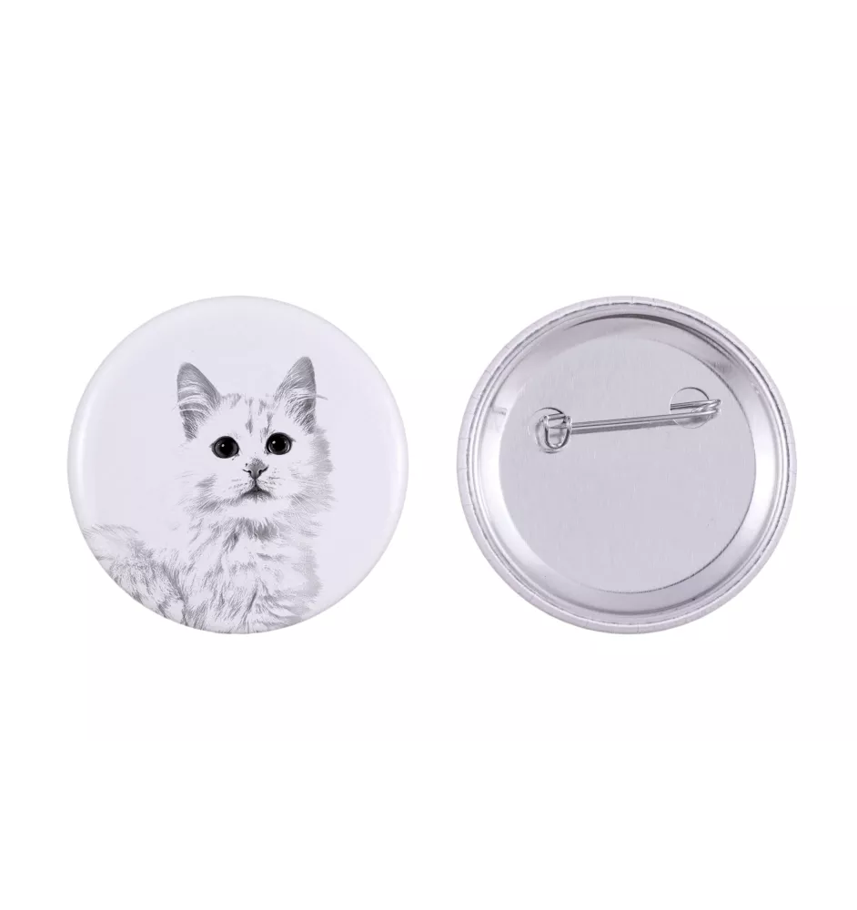 Chat turc de Van - collection de magnets uniques, photo personnelle, marque Art-Dog