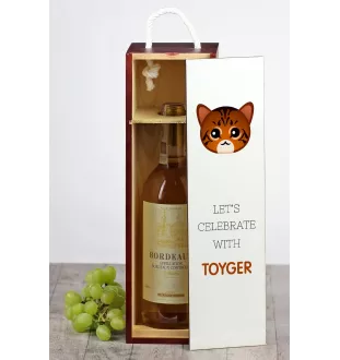 Toyger - wine box with graphics and the brand name Art-Dog