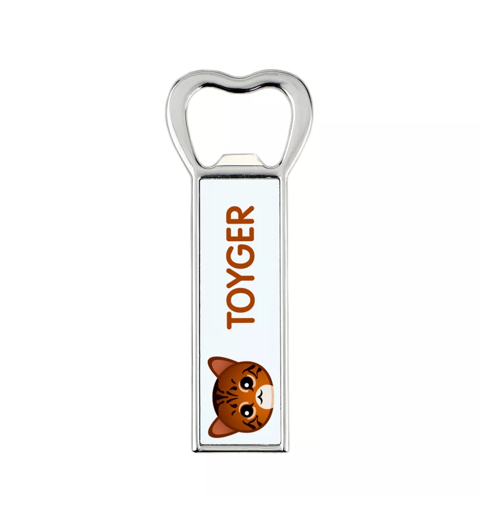 Toyger - bottle opener with the graphics and logo of the Art-Dog brand