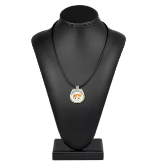 Turkish van - pendant necklace with graphic on a chain strap by Art-Dog brand