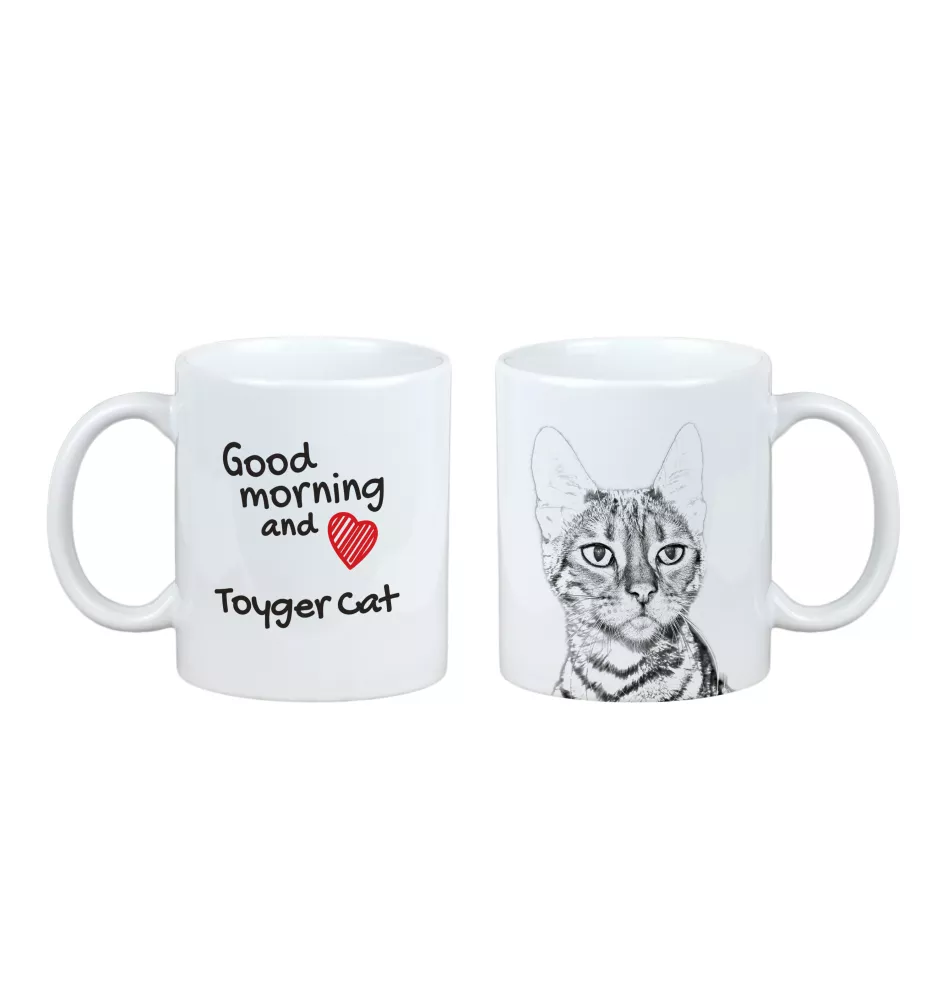 Chat Toyger - tasse avec un chat, tasse personnalisée avec impression, cadeau classique pour tous de la marque Art-Dog