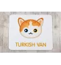 Turkish van - mouse pad by Art-Dog brand
