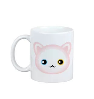 Turkish Angora - mug with graphics and the logo of the Art-Dog brand