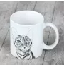 Kot toyger kubek z kotem life is better Art-Dog