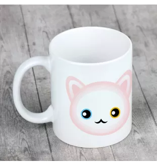 Türkisch Angora - Tasse mit Grafik und Aufschrift der Marke Art-Dog