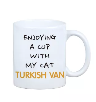 Turkish van - mug with graphics and the logo of the Art-Dog brand