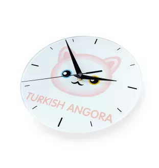 Turecka angora zegar z kotem Art-Dog