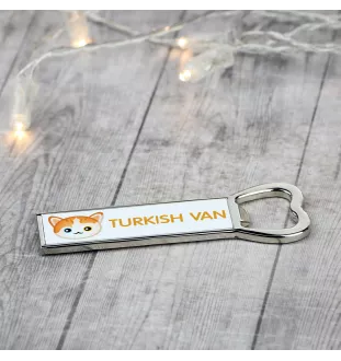 Türkisch Van - Flaschenöffner mit Grafik und Logo der Marke Art-Dog