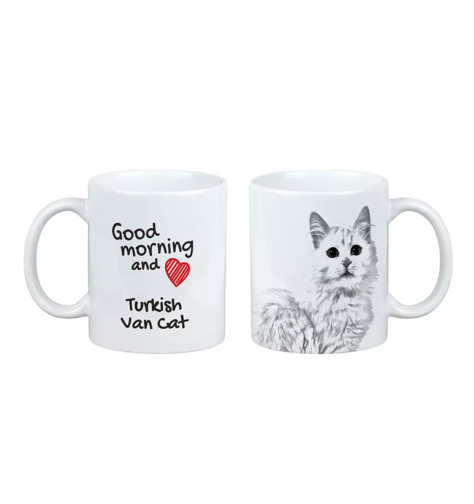 Türkisch Van - Tasse mit Katze, personalisierte Tasse mit Druck, klassisches Geschenk für jede Marke Art-Dog